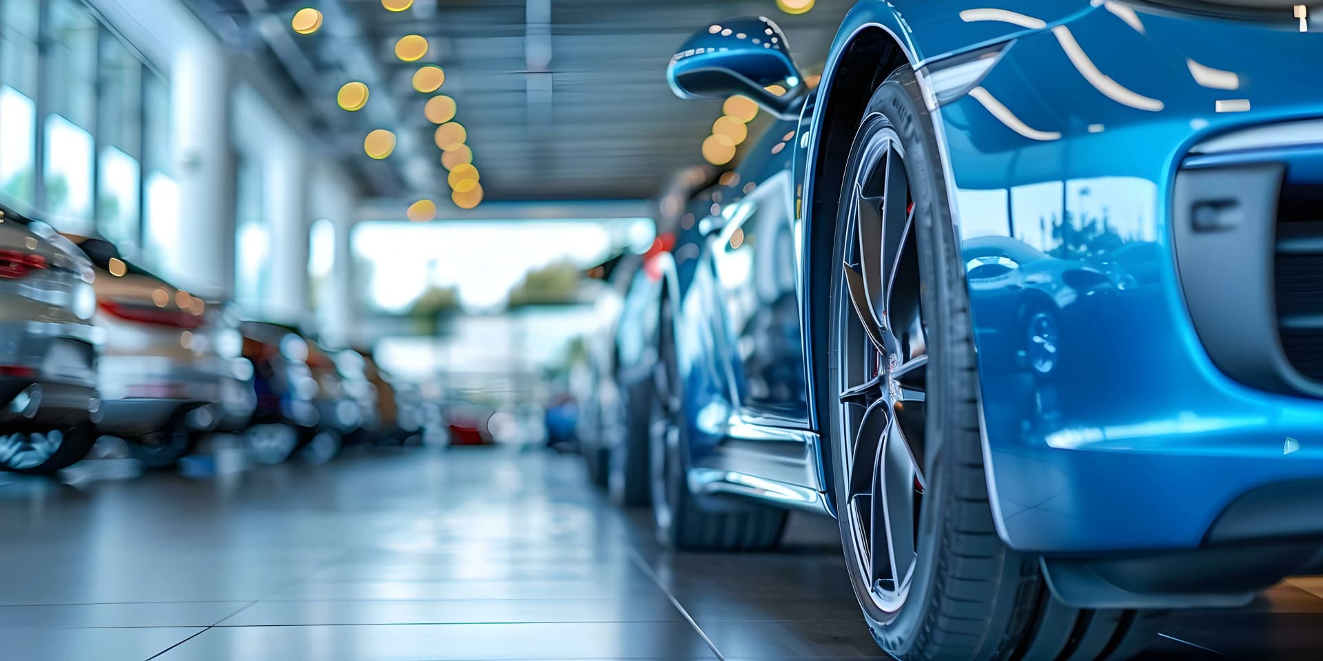 Auto im Autohaus – KfzGo digitale Fahrzeugzulassung